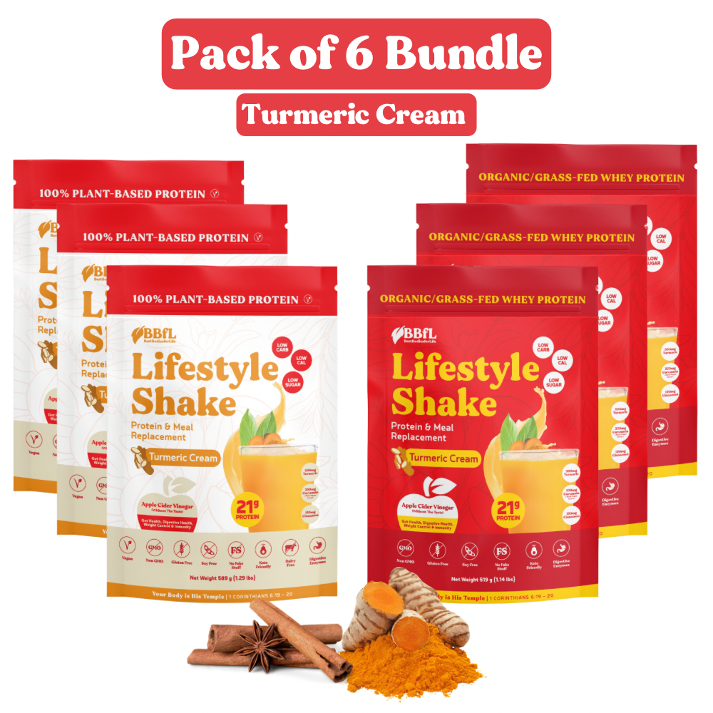 6-Pack BBfL Lifestyle Shakes + FREE Frother Bundle - BestBodiesforLife