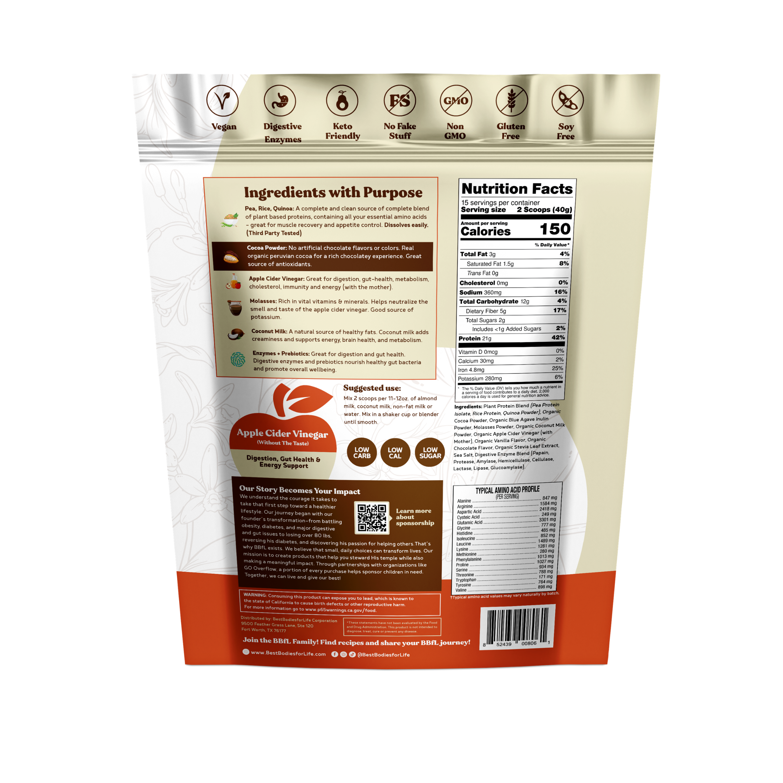 BBfL Cocoa Cream (Plant-Based)