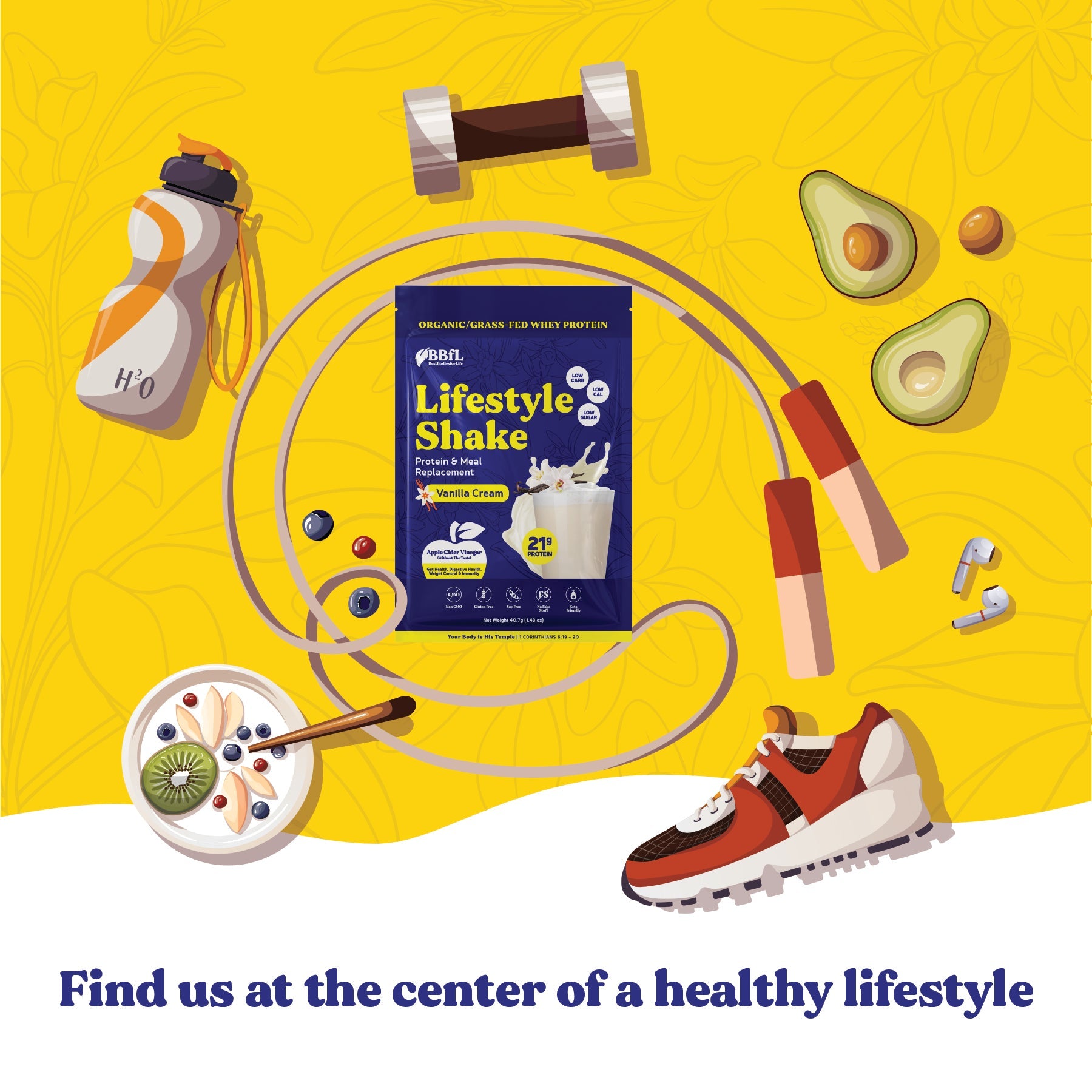 Our BBfL Sampler Pack (4 Packets) - BestBodiesforLife