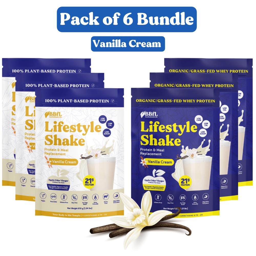 6-Pack BBfL Lifestyle Shakes + FREE Frother Bundle - BestBodiesforLife