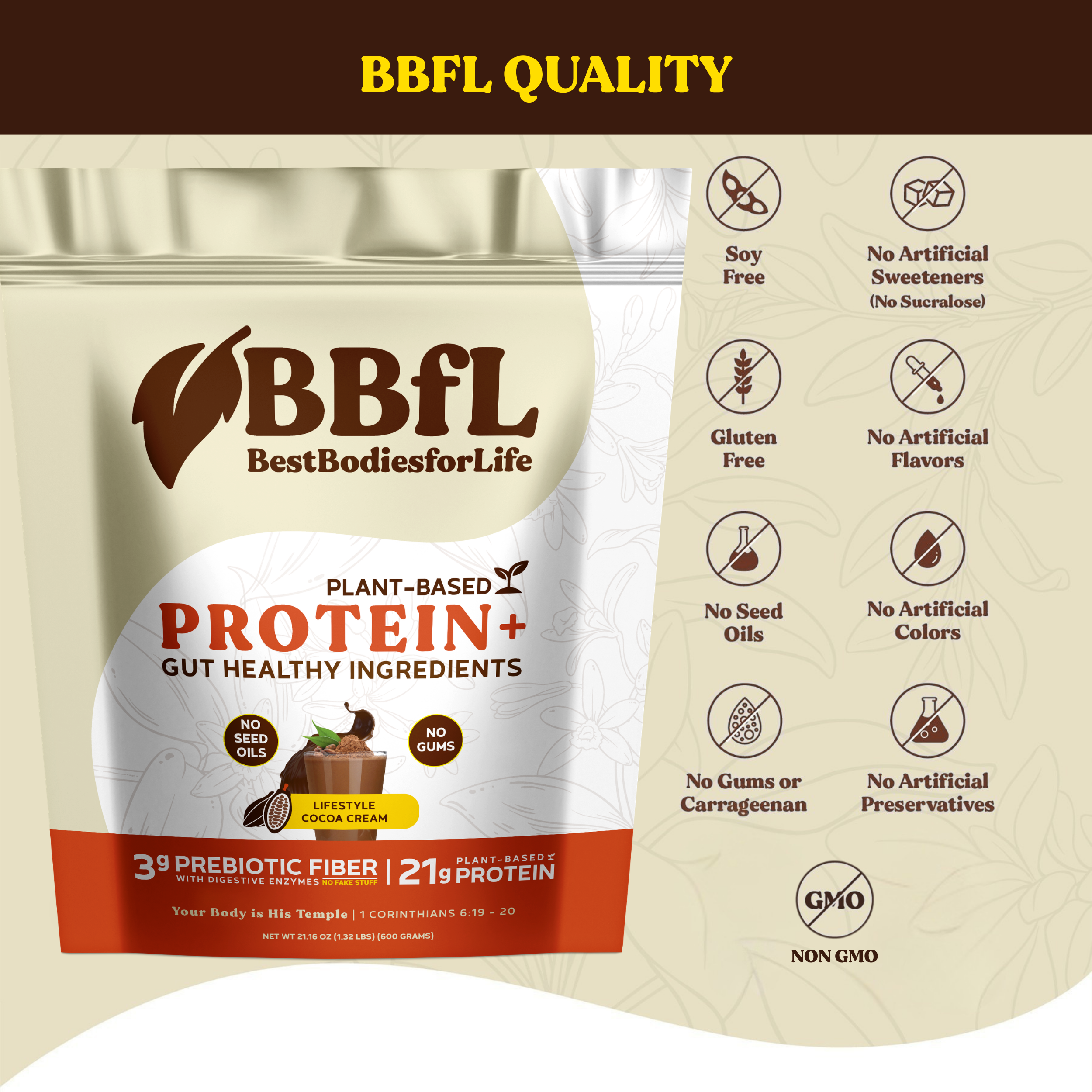 BBfL Cocoa Cream (Plant-Based)