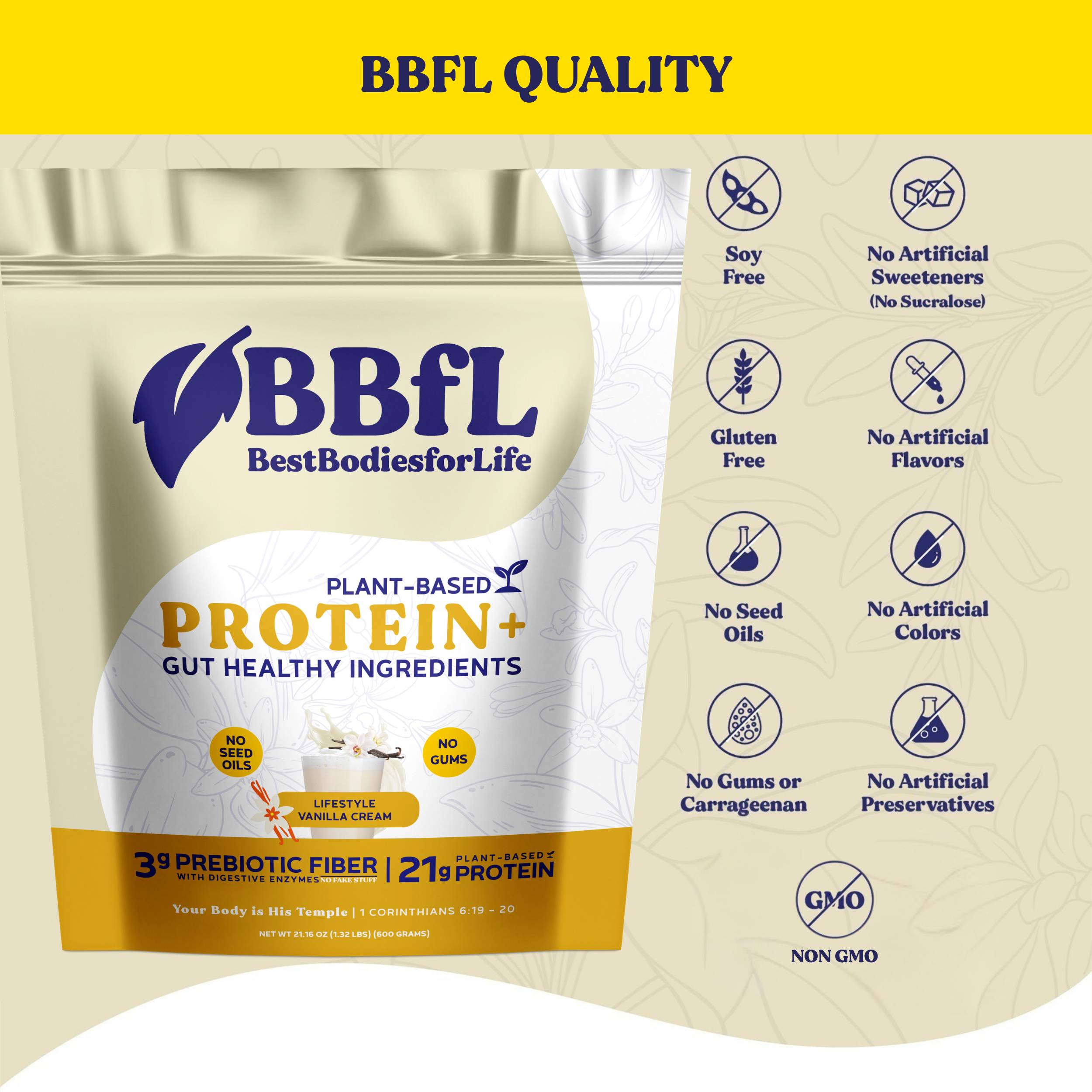 BBfL Vanilla Cream (Plant-Based)