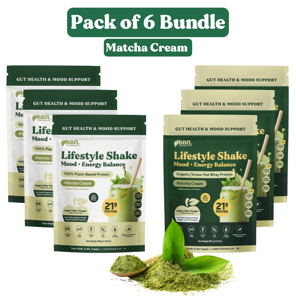 6-Pack BBfL Lifestyle Shakes + FREE Frother Bundle