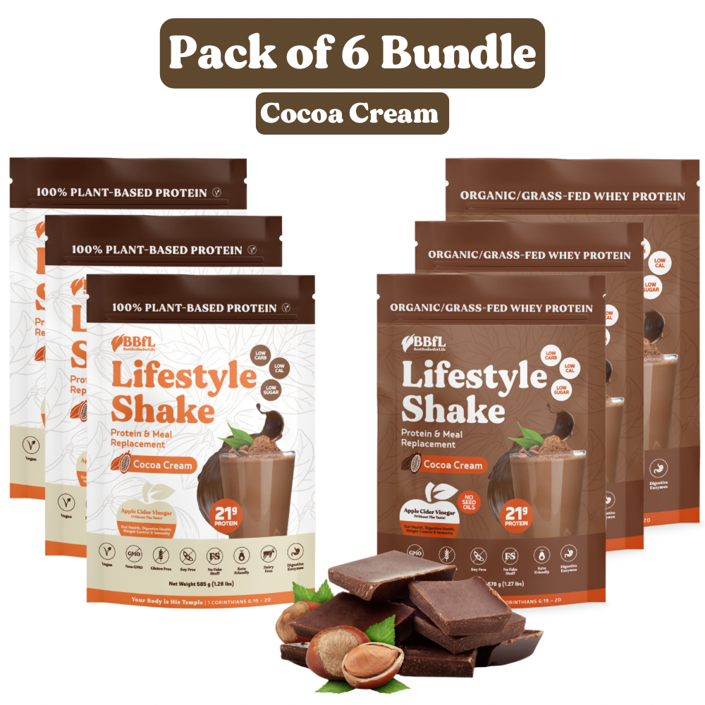 6-Pack BBfL Lifestyle Shakes + FREE Frother Bundle - BestBodiesforLife
