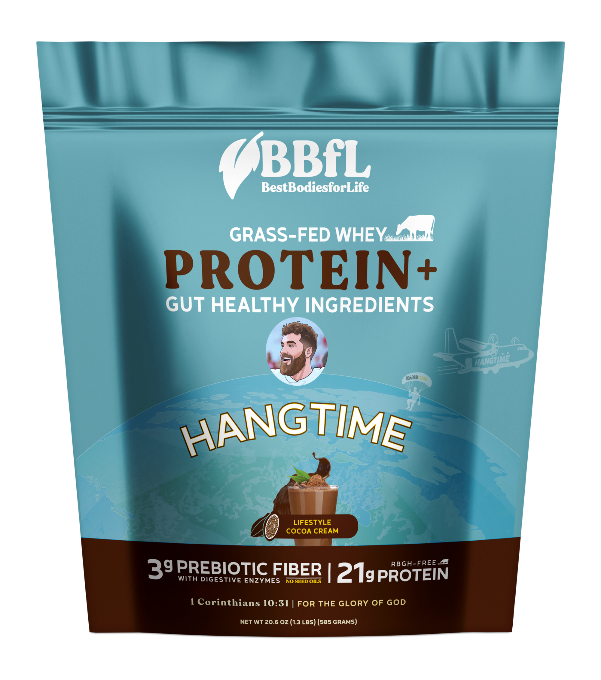 Hangtime BBfL Cocoa Cream (Grass-fed Whey)