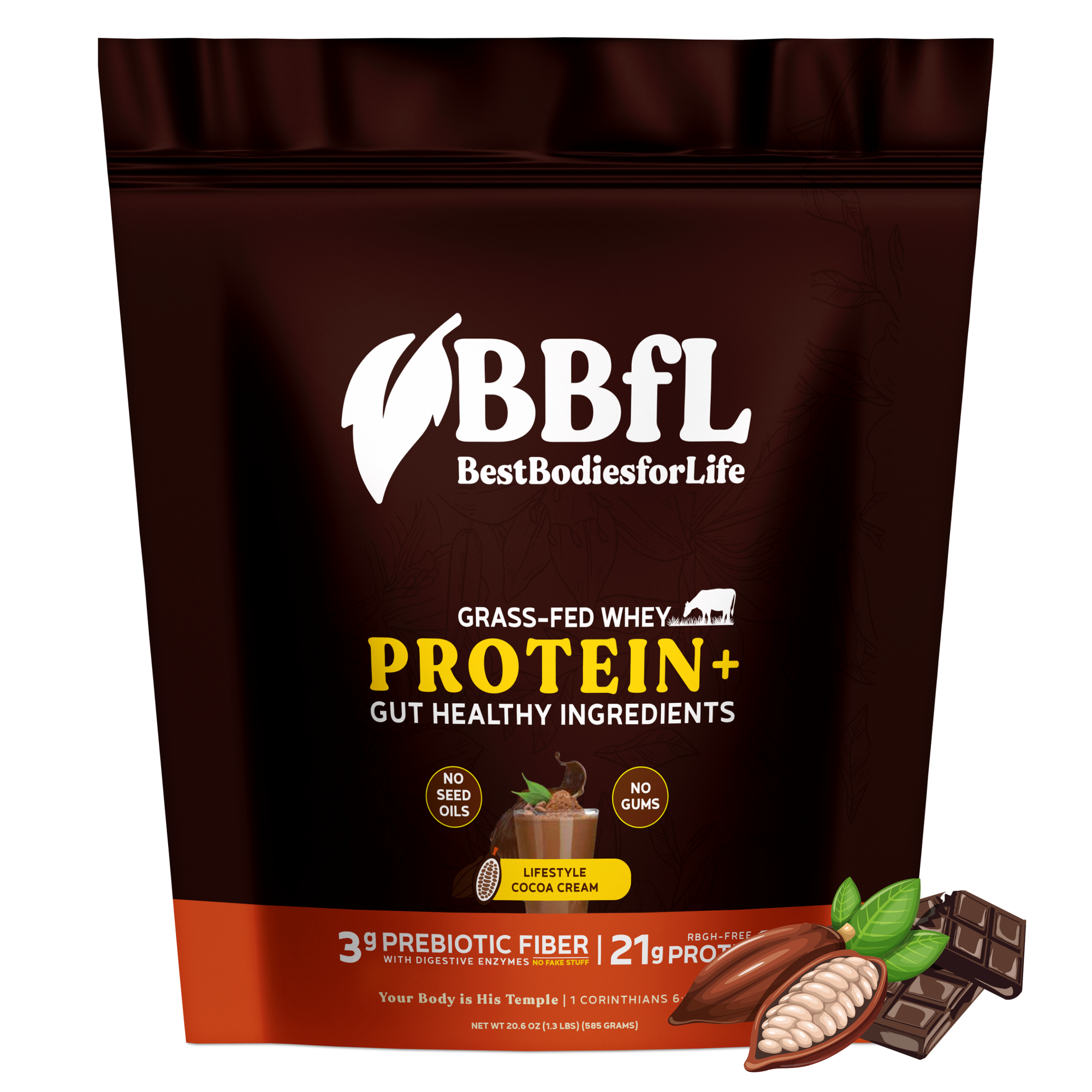 BBfL Cocoa Cream (Grass-fed Whey)