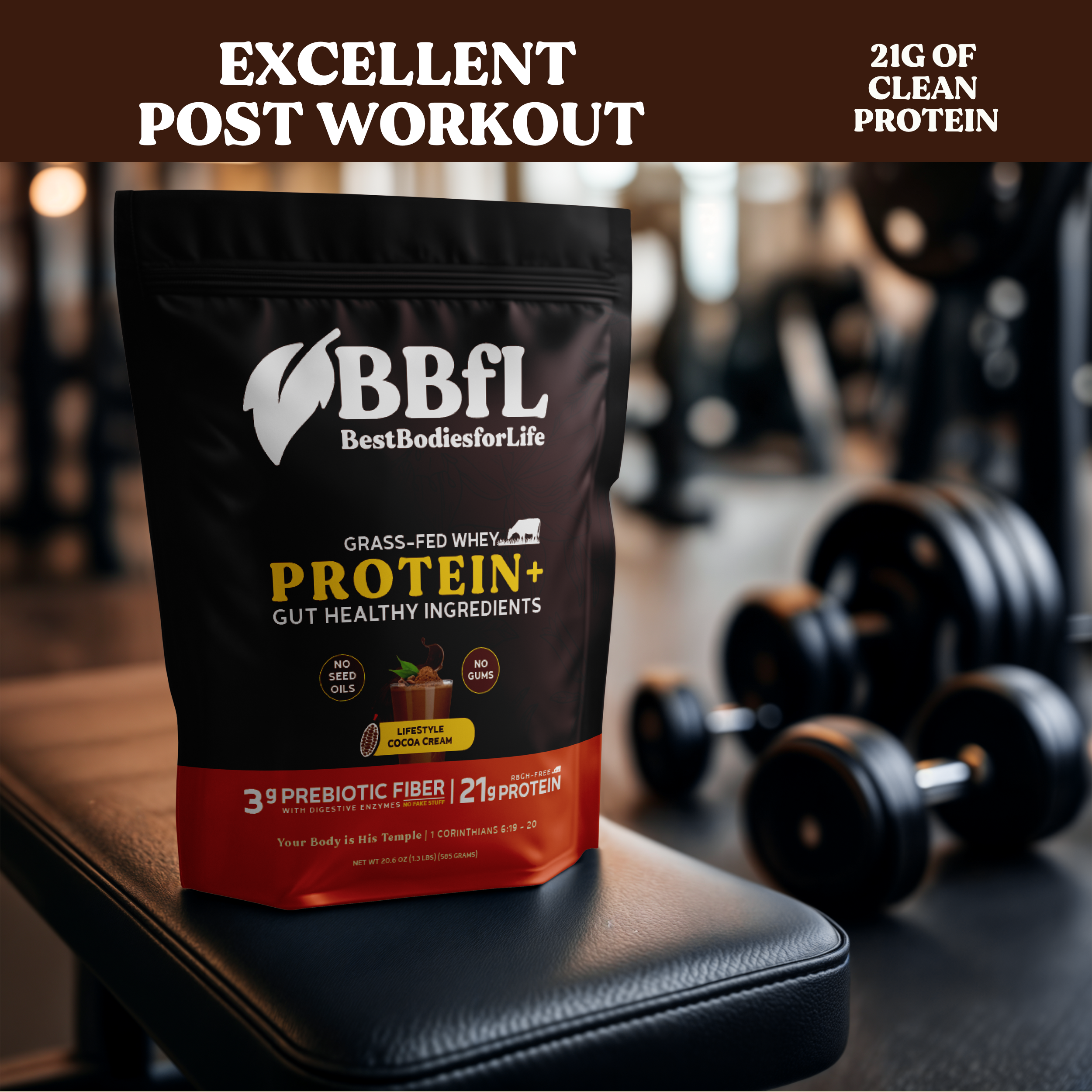 BBfL Cocoa Cream (Grass-fed Whey)
