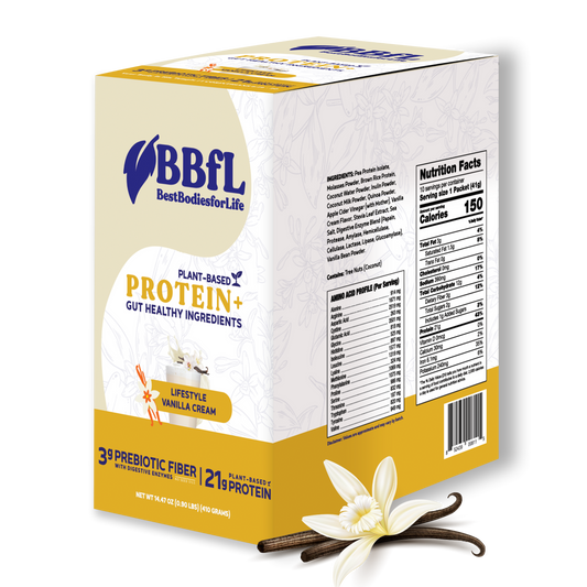 BBfL Vanilla Cream (Plant-Based) - 10 Pack