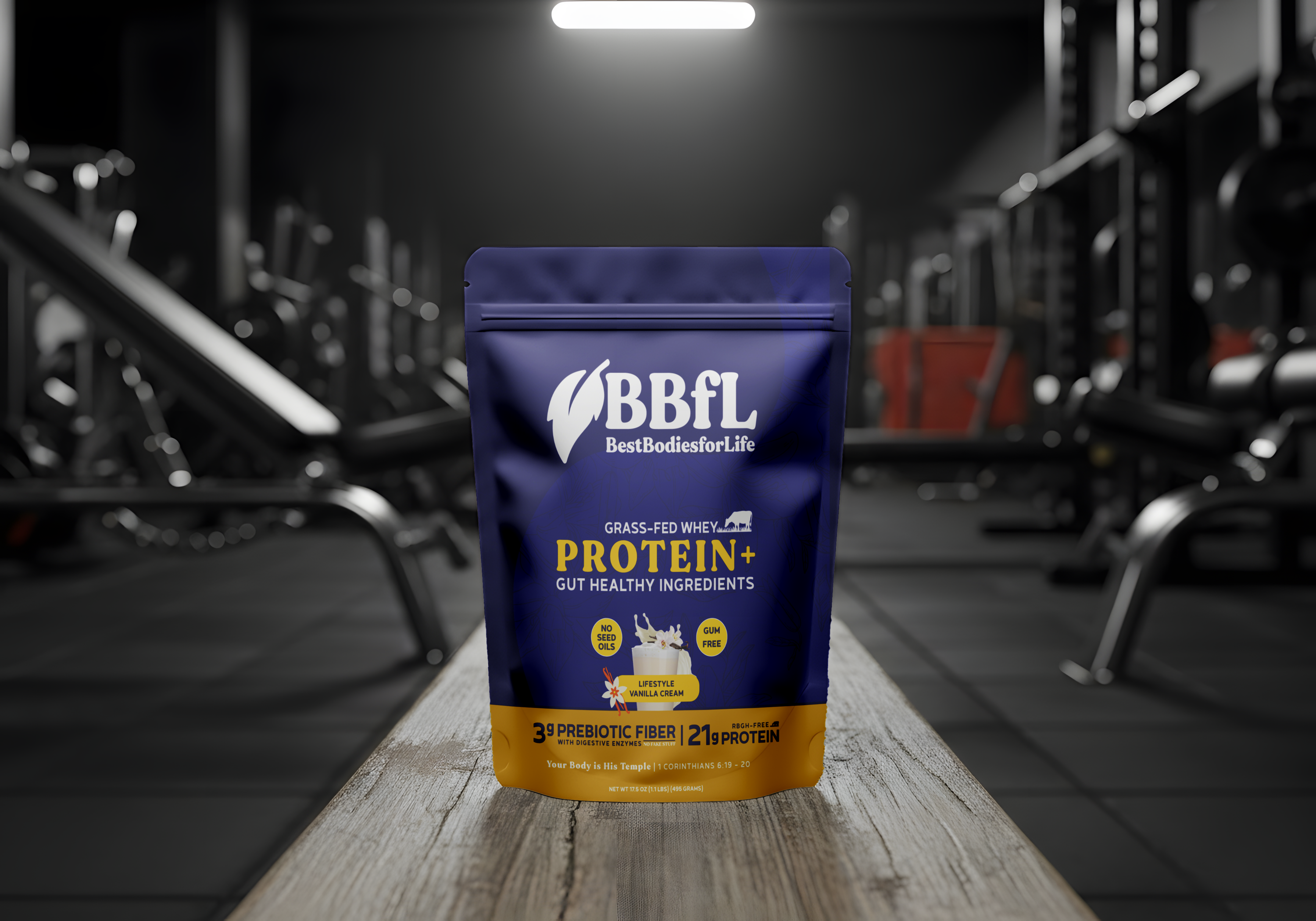 BBfL Vanilla Cream (Grass-fed Whey)