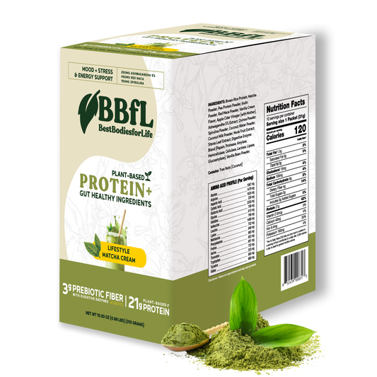 BBfL Adaptogenic Matcha Cream (Plant-Based) - 10 Pack
