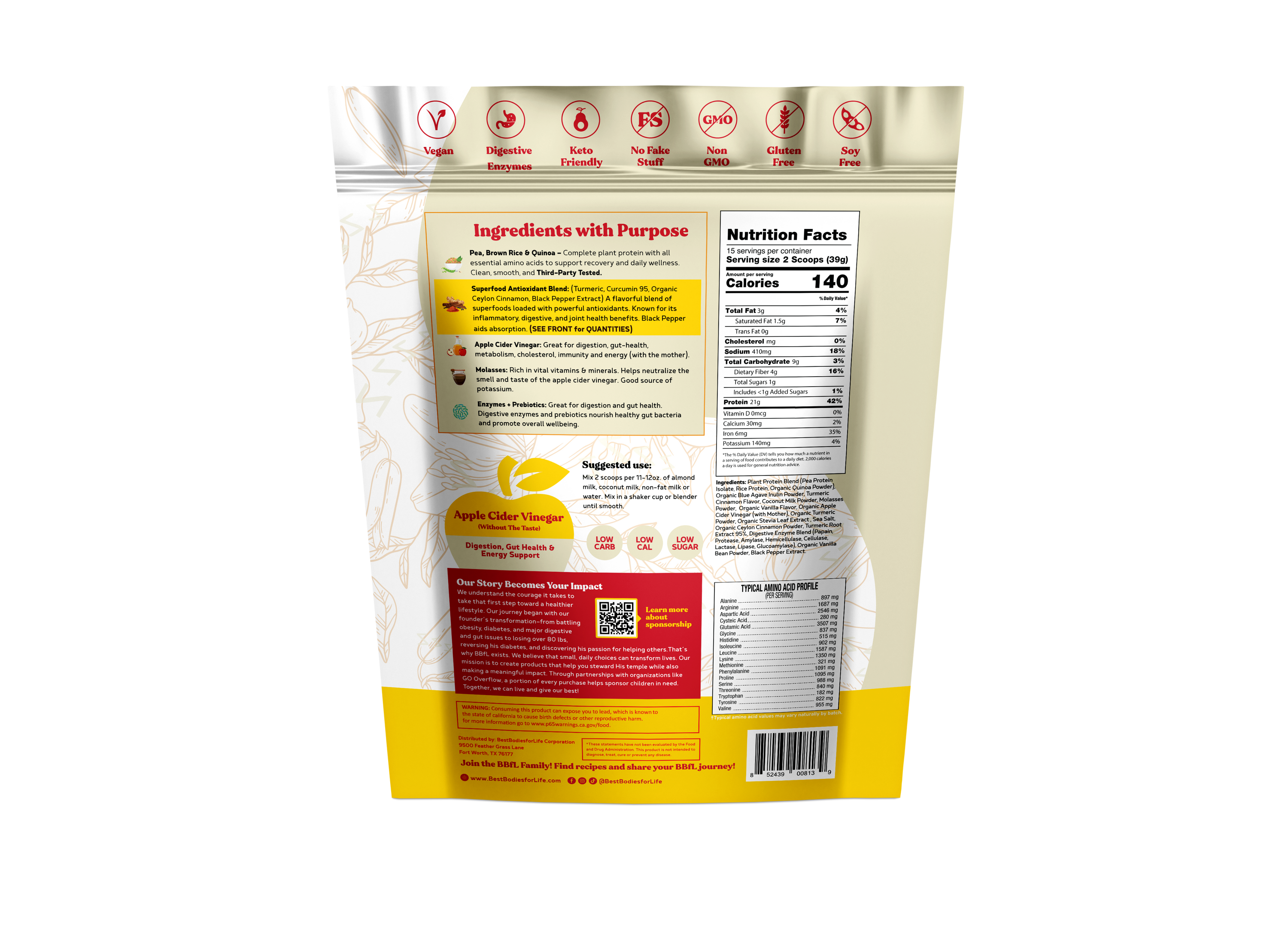 BBfL Turmeric Curcumin Cream (Plant-Based)