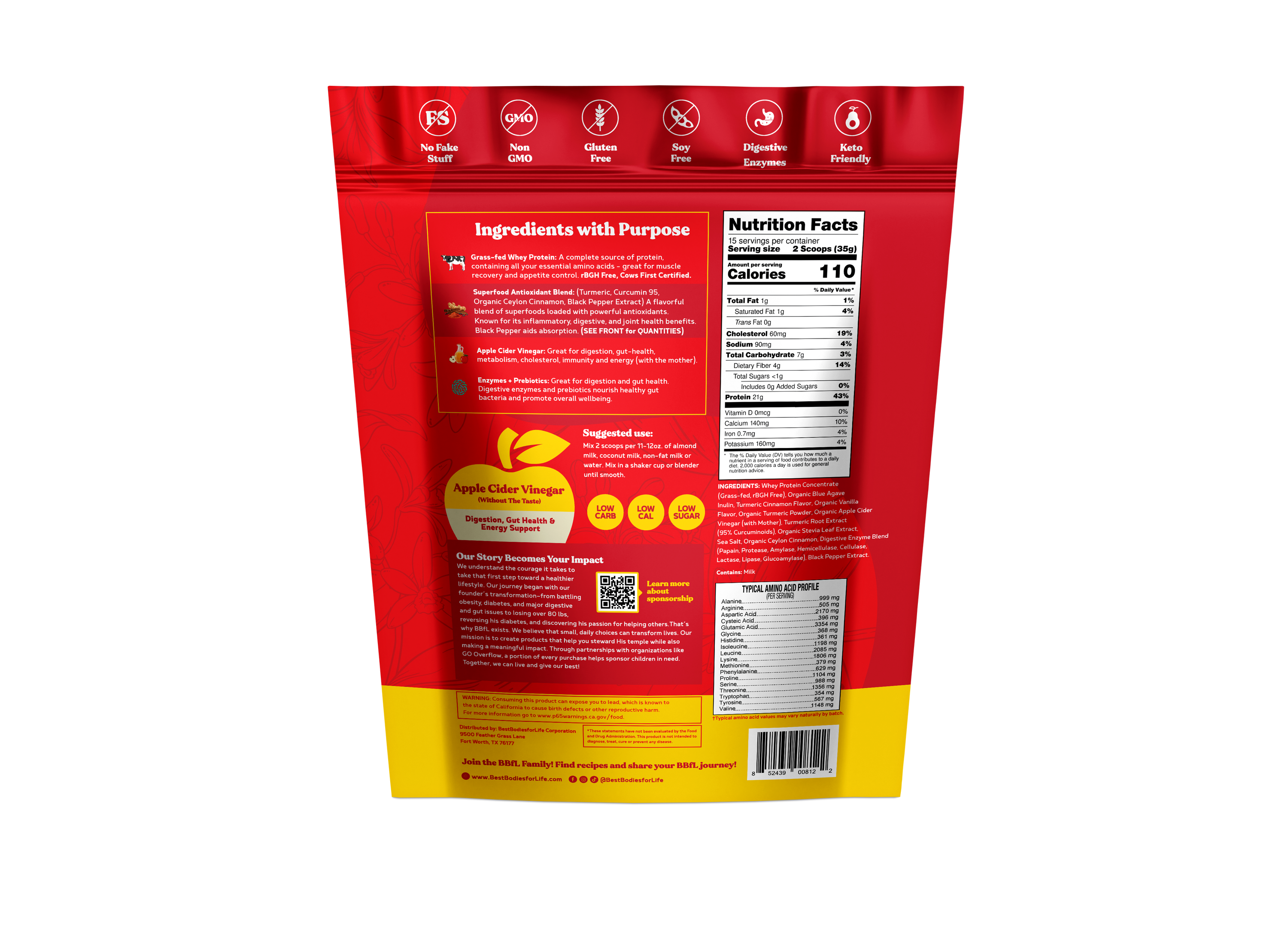 BBfL Turmeric Curcumin Cream (Grass-fed Whey Based)