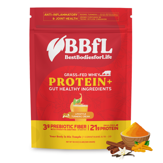 BBfL Turmeric Curcumin Cream (Grass-fed Whey Based)