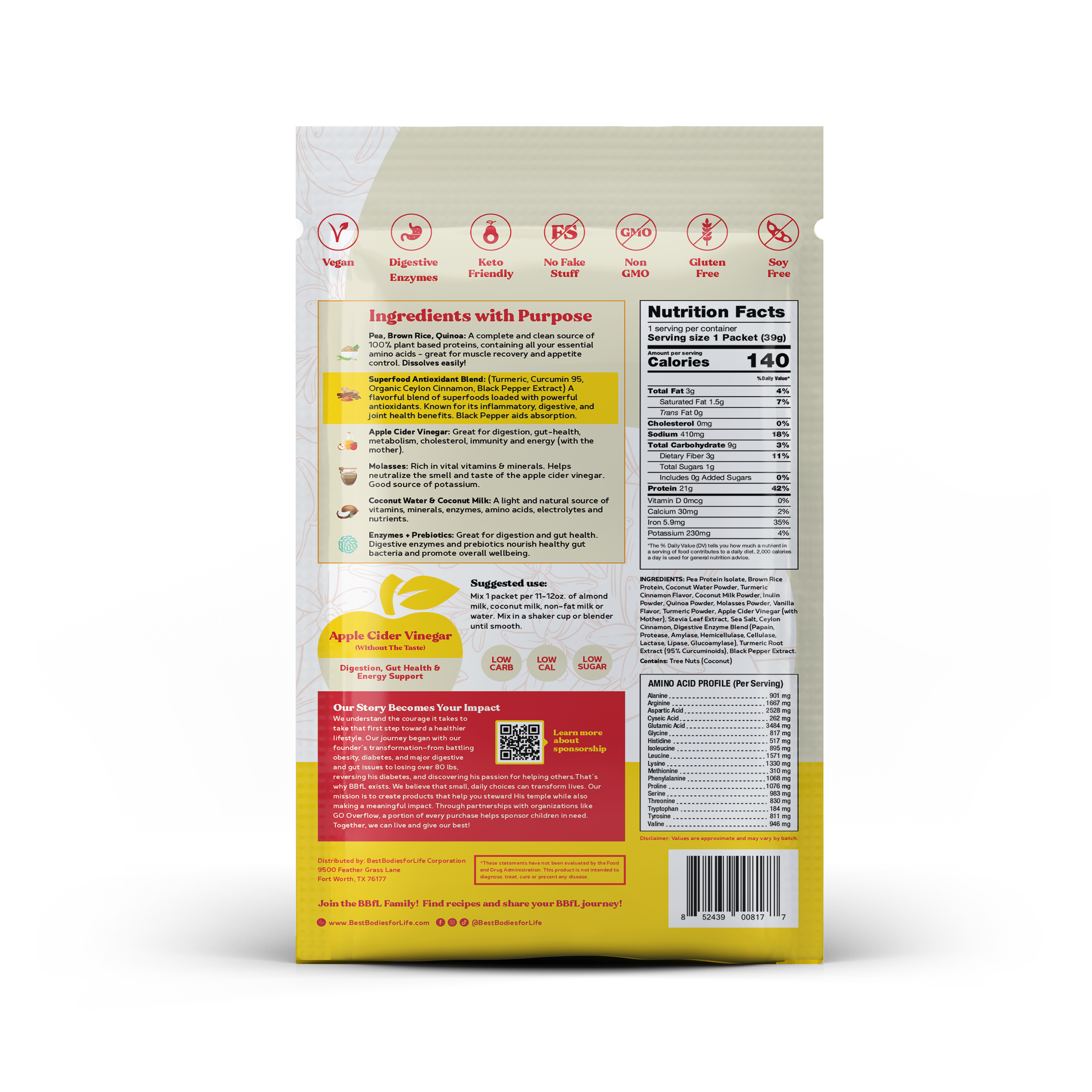 BBfL Turmeric Curcumin Cream (Plant-Based) - 10 Pack - BestBodiesforLife