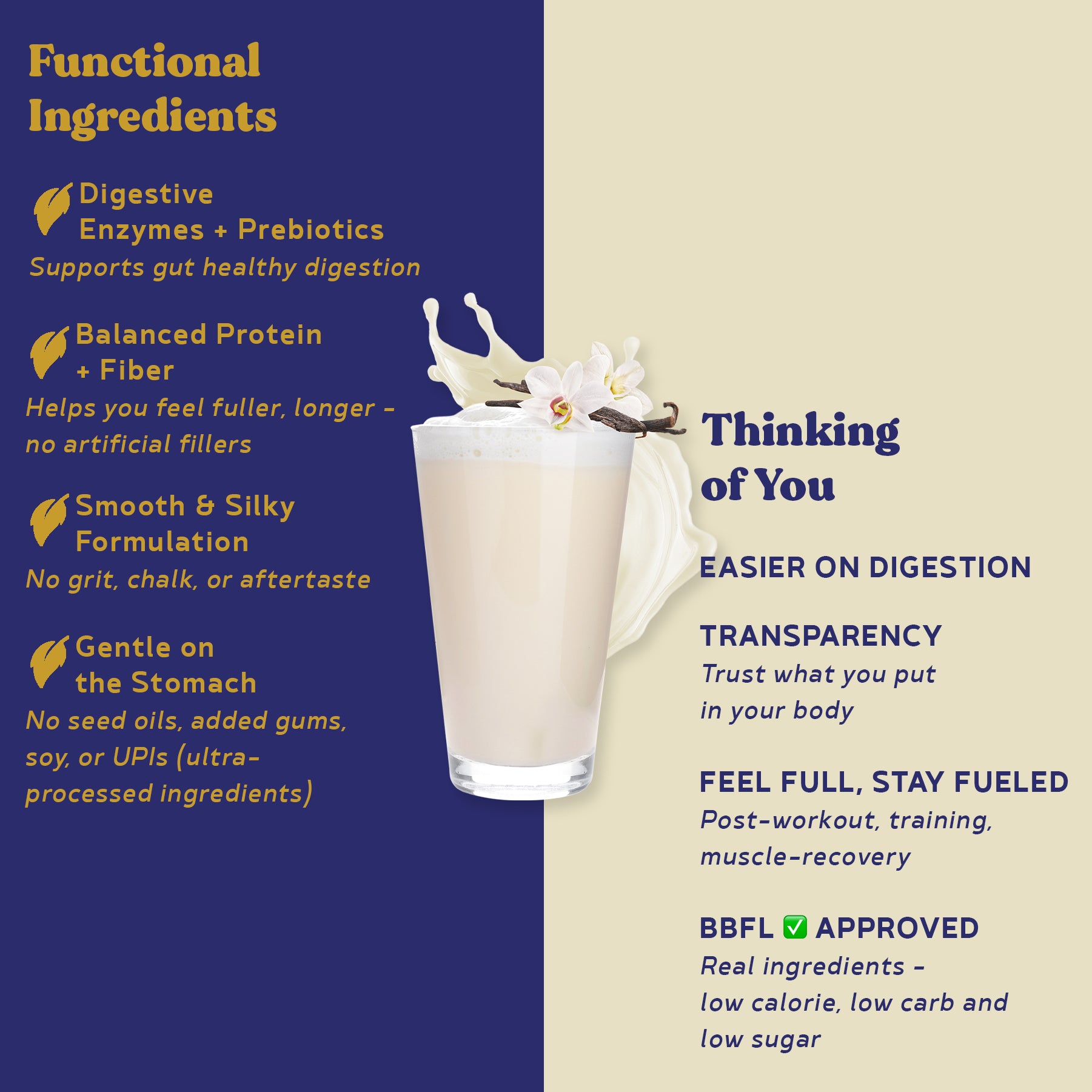 BBfL Vanilla Cream (Grass-fed Whey) - BestBodiesforLife