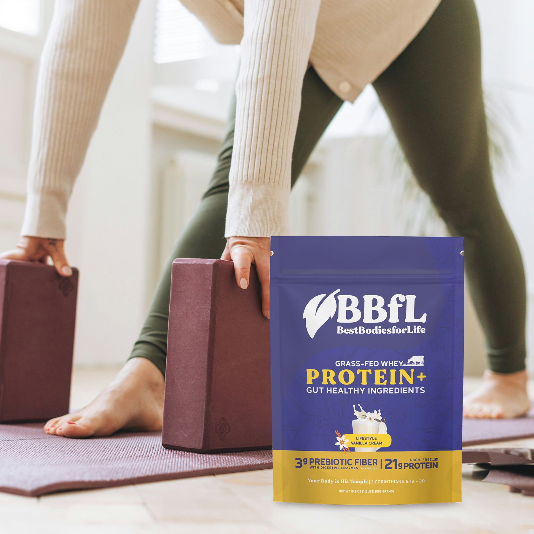 BBfL Vanilla Cream (Grass-fed Whey) - BestBodiesforLife