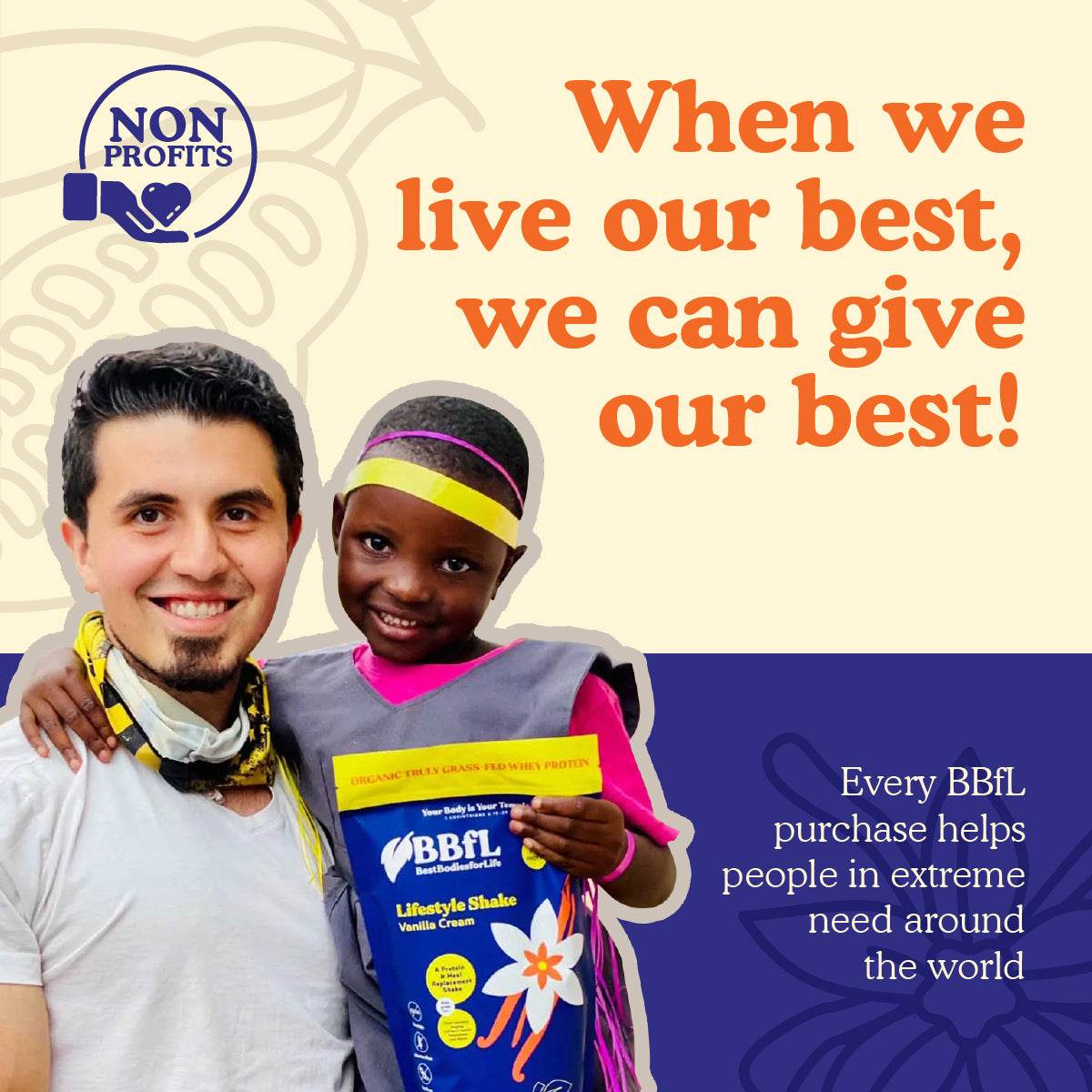 100% Plant Based Cocoa Cream Life Style Shake (Tastes like a Chocolate Milkshake) - BestBodiesforLife