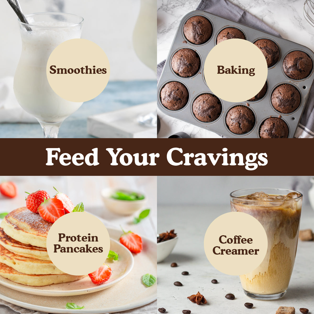 100% Plant-Based Vanilla Cream Life Style Shake (Vanilla Bean Milkshake) - BestBodiesforLife